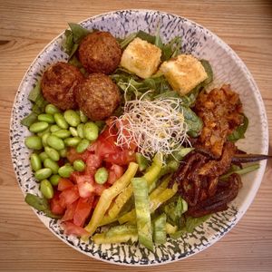 Vital vegan bowl  at Cocos Deli in Mallorca