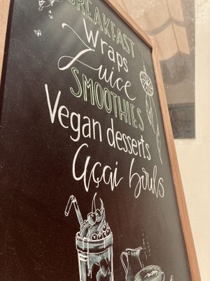 Signage   at Cocos Deli in Mallorca