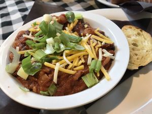 Vegan chili at The Townehouse Tavern in Sudbury