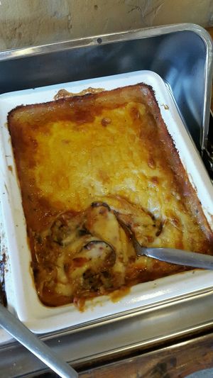 Delicious Vegan Lasagne  at Bocca Dolce in Western Cape