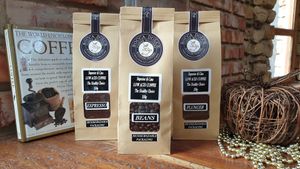 Bocca Dolce has developed a LOW ACID Coffee, which means you can have a delicious cup without having the negatives of acidifying the body! at Bocca Dolce in Western Cape