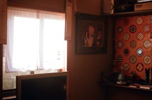 Love light in this space. at Vegan Ramen Towzen in Kyoto