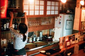 Mamezen is like our home. I enjoying here for food and life. I 'm glad to be friend with here's clerk. at Vegan Ramen Towzen in Kyoto