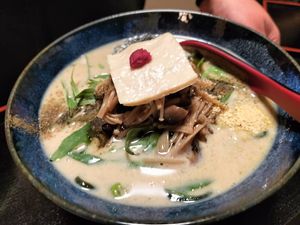   at Vegan Ramen Towzen in Kyoto