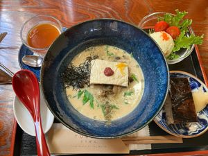   at Vegan Ramen Towzen in Kyoto