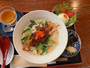   at Vegan Ramen Towzen in Kyoto