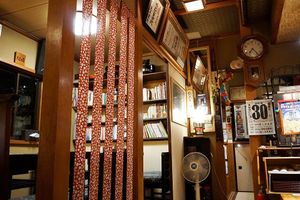 inside at Vegan Ramen Towzen in Kyoto