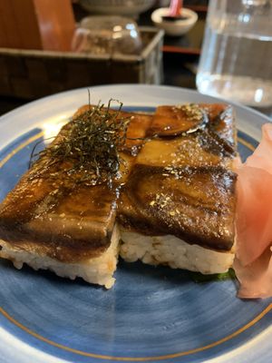 Sushi  at Vegan Ramen Towzen in Kyoto