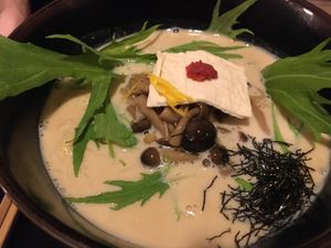 Vegan Ramen at Vegan Ramen Towzen in Kyoto