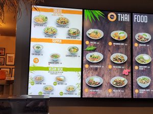 Auch fleischhaltige Gerichte konnte man vegan bestellen  at Wok on Fire in Ludwigsburg