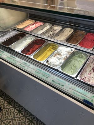 Flavors   at Veganista Ice Cream III in Vienna