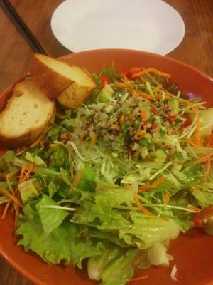 Quinoa salad at La Quinua in Kagoshima