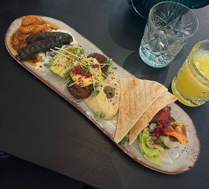 Avocado meze   at Zeytuun in Tampere