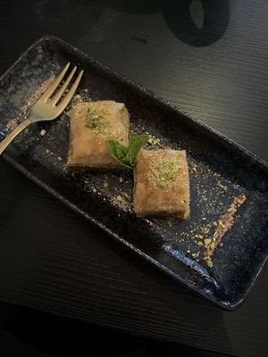 Baklavaas  at Zeytuun in Tampere