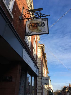 Outside Fusca at Fusca  in Warwick