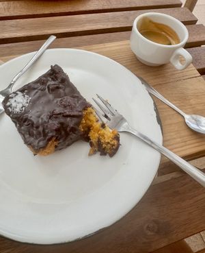 Tarta de zanahoria   at Blat Picat in Formentera