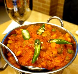 vegetable vindaloo at Jyoti Restaurant - Nogosan in Seoul