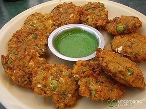 vegetable pakora at Jyoti Restaurant - Nogosan in Seoul