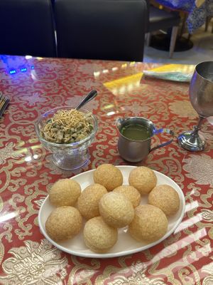 Pani puri  at Jyoti Restaurant - Nogosan in Seoul