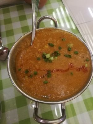 Fried lentil dahl, so good at Jyoti Restaurant - Nogosan in Seoul