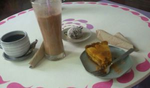 dessert!  at Yoga House & Spa in Koh Samui