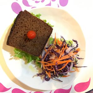 pesto sandwich  at Yoga House & Spa in Koh Samui