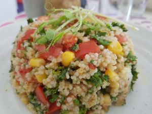 Cous cous  at Yoga House & Spa in Koh Samui