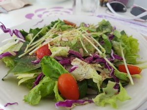 Salad  at Yoga House & Spa in Koh Samui