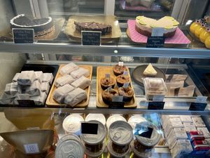 Vegan desserts   at Coco&Co in Vientiane