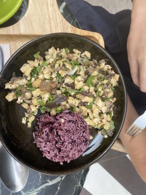 Tofu Laab  at Coco&Co in Vientiane