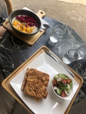 breakfast  at Coco&Co in Vientiane