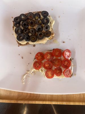  Cashew cheese toast   at Coco&Co in Vientiane
