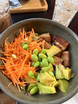 Tofu bowl  at Coco&Co in Vientiane