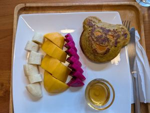 Pancakes at Coco&Co in Vientiane