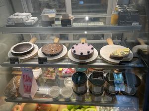 Vegan pies, apple crisp, tiramisu, brownies, cookies at Coco&Co in Vientiane