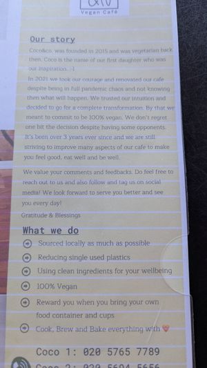 Fully vegan since 2021 :) at Coco&Co in Vientiane