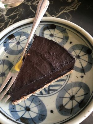 Avocado chocolate cake  at Coco&Co in Vientiane