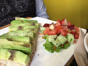 Avocado Toast at Coco&Co in Vientiane