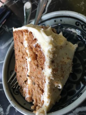 Carrot Nut Cake at Coco&Co in Vientiane