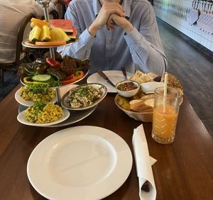Vegan breakfast for two at Shuk in Warsaw