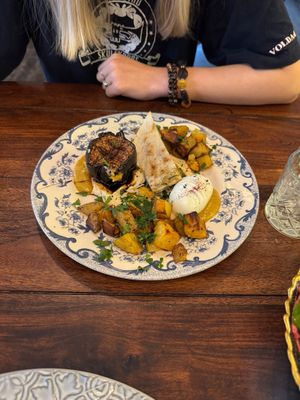 Bakłażan 🍆 at Shuk in Warsaw