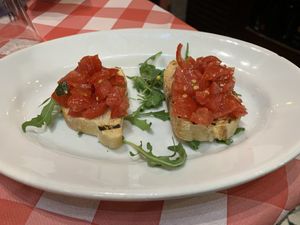 Bruschetta at Tandem in Naples