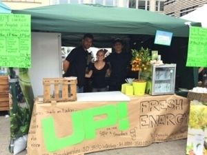die Crew at Up Fresh Energy in Wurzburg
