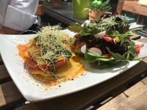 Kohlrabilasagne at Up Fresh Energy in Wurzburg