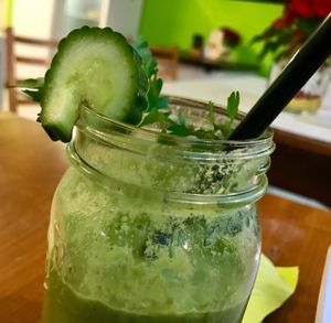 green smoothie at Up Fresh Energy in Wurzburg