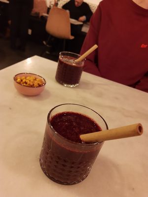 Juices at Hummus in Delft
