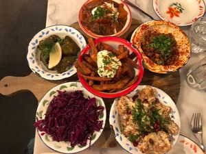 A bit of everything   at Hummus in Delft