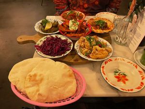 A bit of everything   at Hummus in Delft