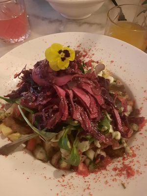 Huge portion at Hummus in Delft