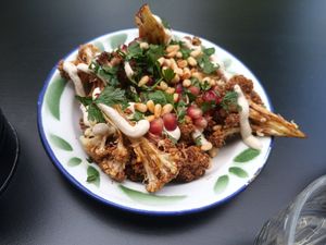 Cauliflower at Hummus in Delft